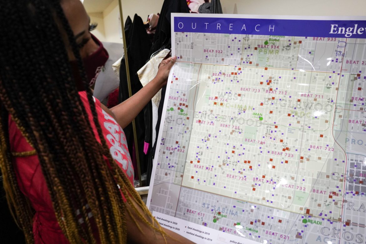 Community violence intervention planning map